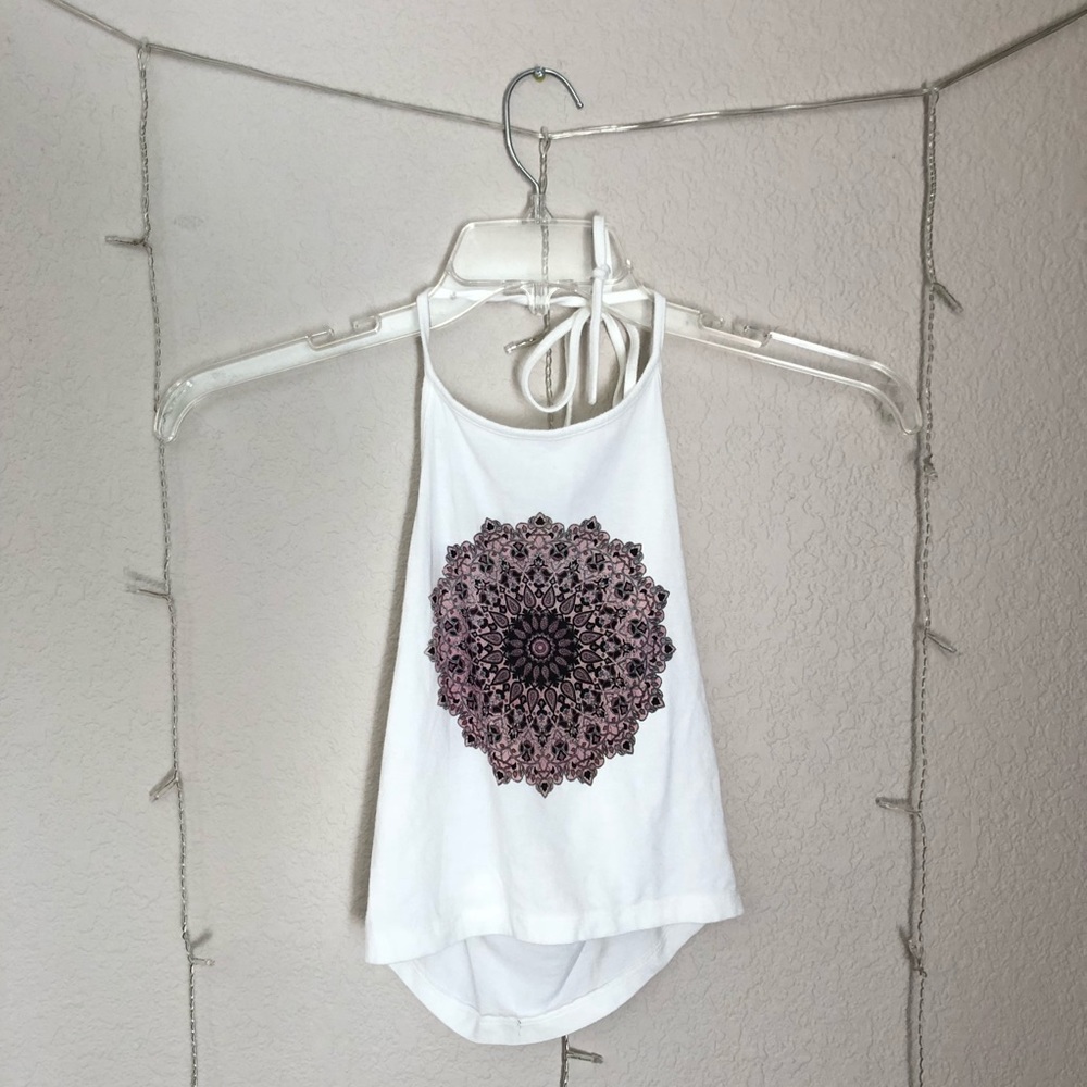 brandy melville mandela halter top
